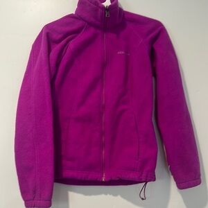 Columbia Jacket Small Fleece Long Sleeve Full Zip Pockets High Neck